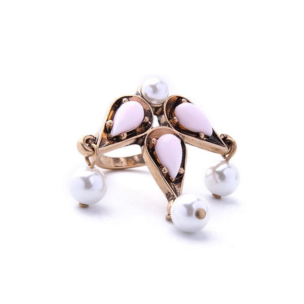 TEMIR - Petal Pearl Ring