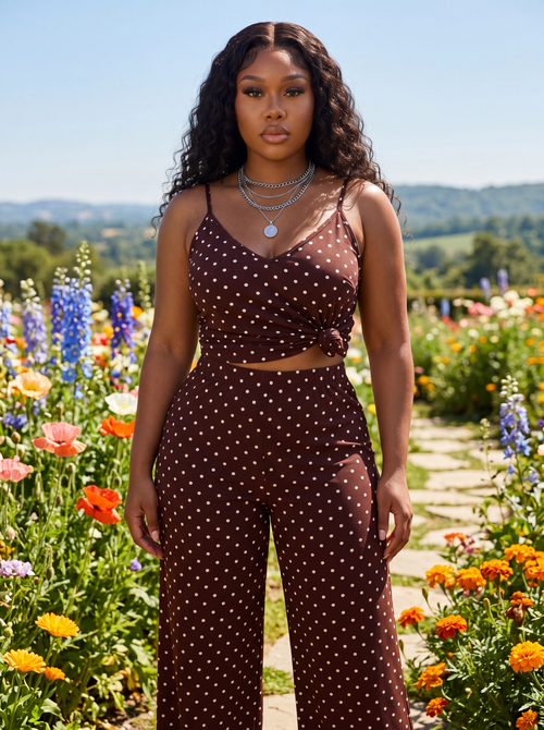 STRAWBERRY NOIR Set (Brown)