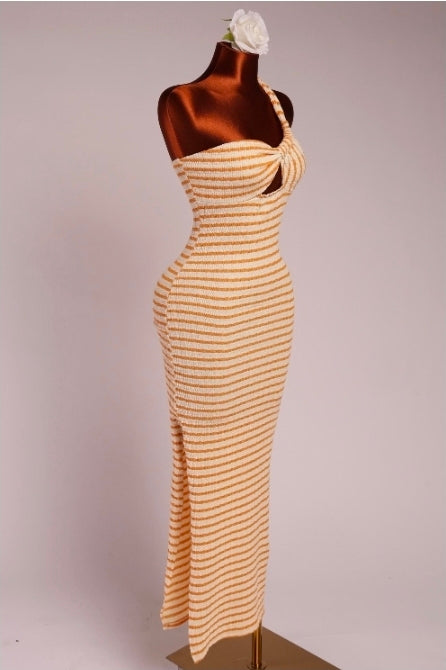 RIVIERA Stripe Maxi Dress