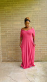 LAUREN - Jersey Maxi Dress