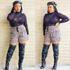 LEOPARD-PRINT-FLOATY-SHORTS